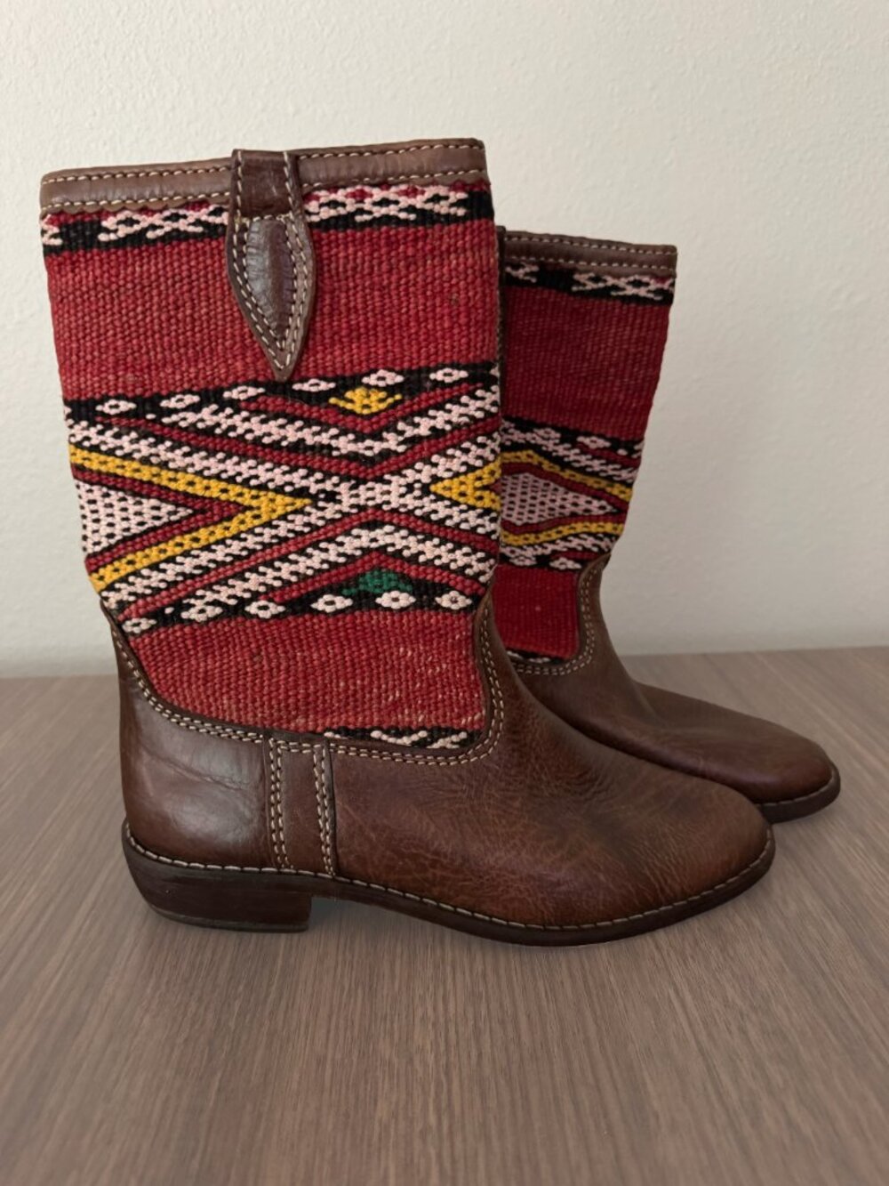 Handmade Moroccan Berber Boots Women 8